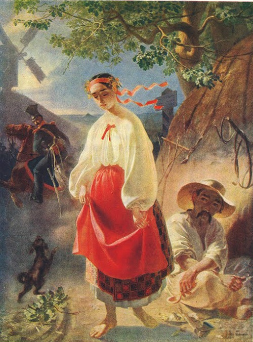  Катерина. (1842). Автор: Т.Шевченко.