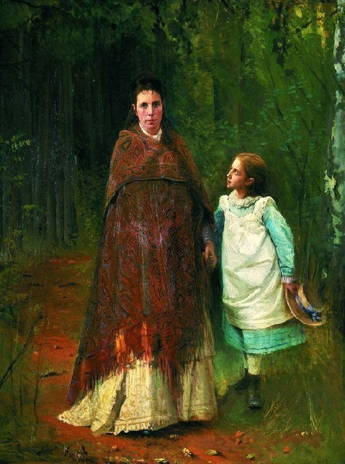 Соня Крамская с матерью Софьей Николаевной. Автор: И.Н.Крамской. | Фото: livejournal.com. Соня Крамская с матерью Софьей Николаевной. Автор: И.Н.Крамской. | Фото: livejournal.com.