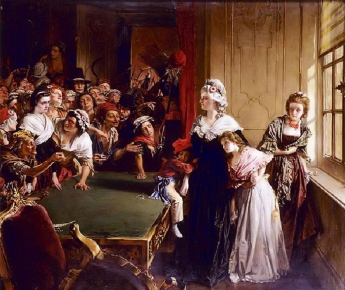 Королевская семья в окружении повстанцев. | Фото: dotart.info. Королевская семья в окружении повстанцев. | Фото: dotart.info.