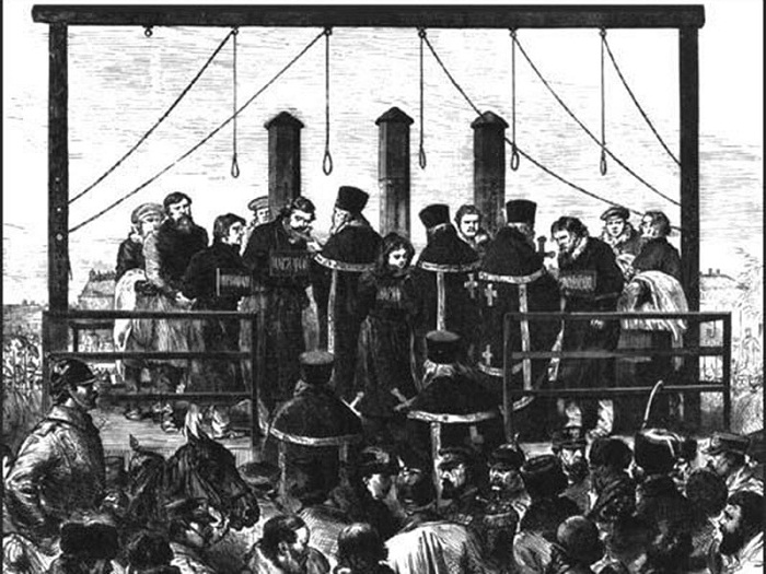 Казнь народовольцев