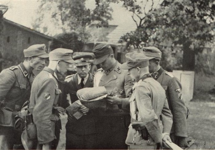 Эстонские легионеры в Германской армии.