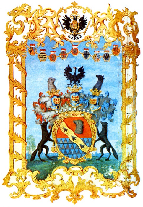 Герб баронов Строгановых Герб баронов Строгановых