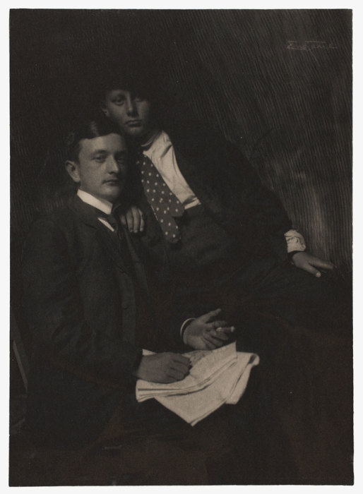 Портрет двух молодых людей, 1905 год. Автор: Frank Eugene. Портрет двух молодых людей, 1905 год. Автор: Frank Eugene.