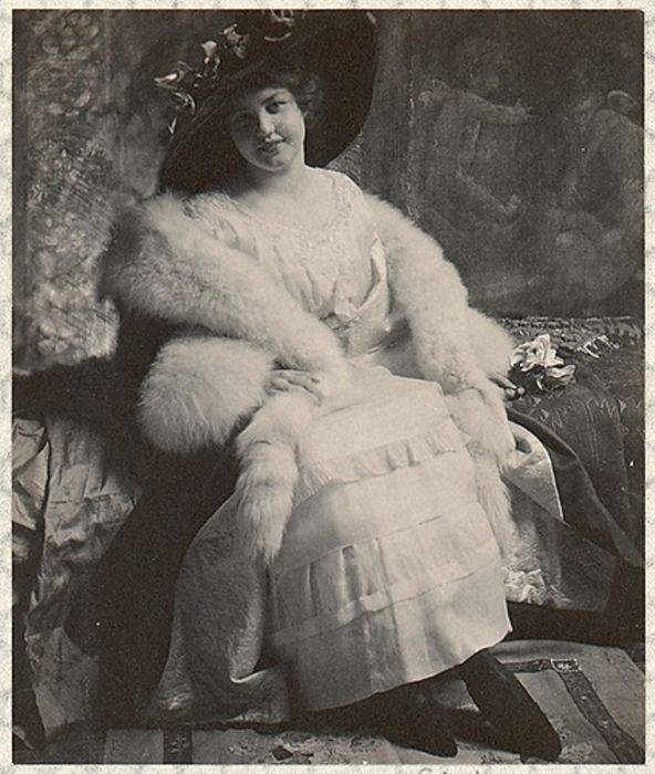 Долли Варден, 1900 год. Автор: Frank Eugene. Долли Варден, 1900 год. Автор: Frank Eugene.