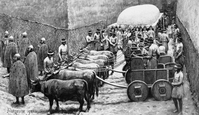 ... и слуг хоронили с хозяевами. ... и слуг хоронили с хозяевами.