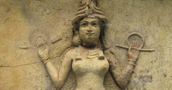 Шумерская жрица. Шумерская жрица.