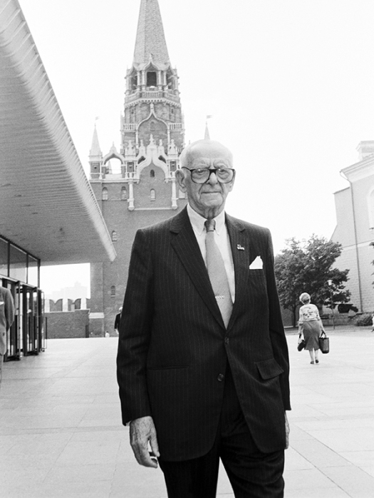 Арманд Хаммер в Москве. Арманд Хаммер в Москве.