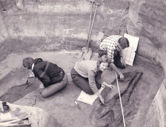 Маргарете на раскопках. / Фото: www.aerenlund.dk Маргарете на раскопках. / Фото: www.aerenlund.dk