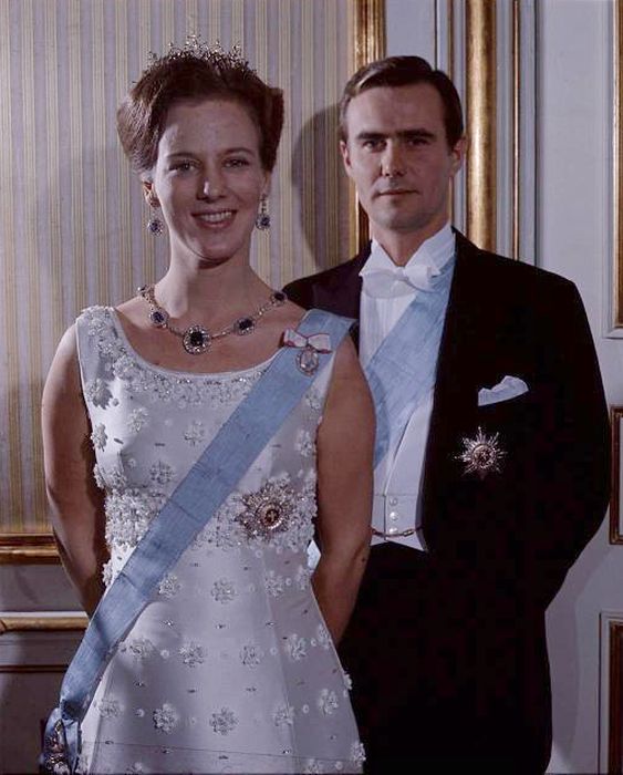 Принцесса Маргарете и принц Хенрик в молодости. / Фото: www.gallery.ru Принцесса Маргарете и принц Хенрик в молодости. / Фото: www.gallery.ru
