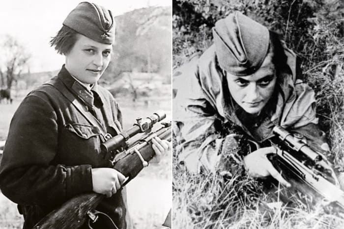 Женщина-снайпер Людмила Павличенко | Фото: top-antropos.com