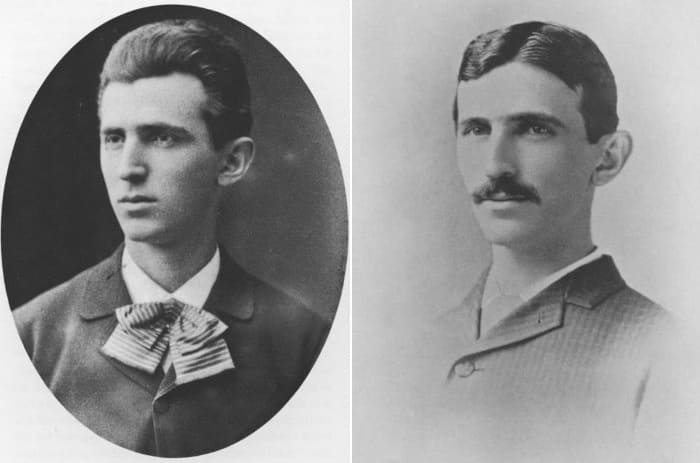 Ученый в возрасте 23 и 29 лет | Фото: teslauniverse.com Ученый в возрасте 23 и 29 лет | Фото: teslauniverse.com