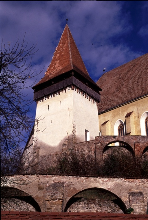 Укрепленная башня церкви в Бьертане. | Фото: biertan.ro. Укрепленная башня церкви в Бьертане. | Фото: biertan.ro.