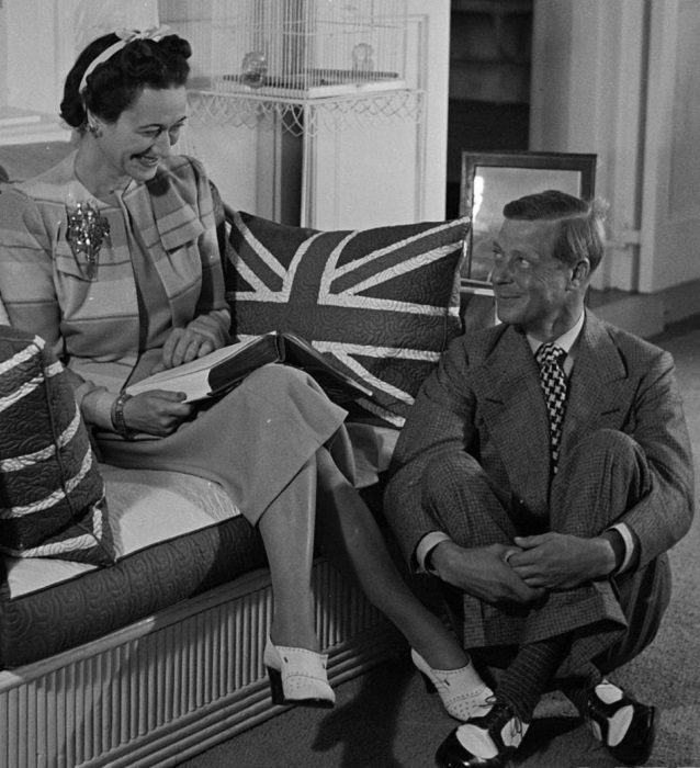 Герцог и герцогиня Виндзорские. | Фото: virtueller-rundgang.eu. Герцог и герцогиня Виндзорские. | Фото: virtueller-rundgang.eu.