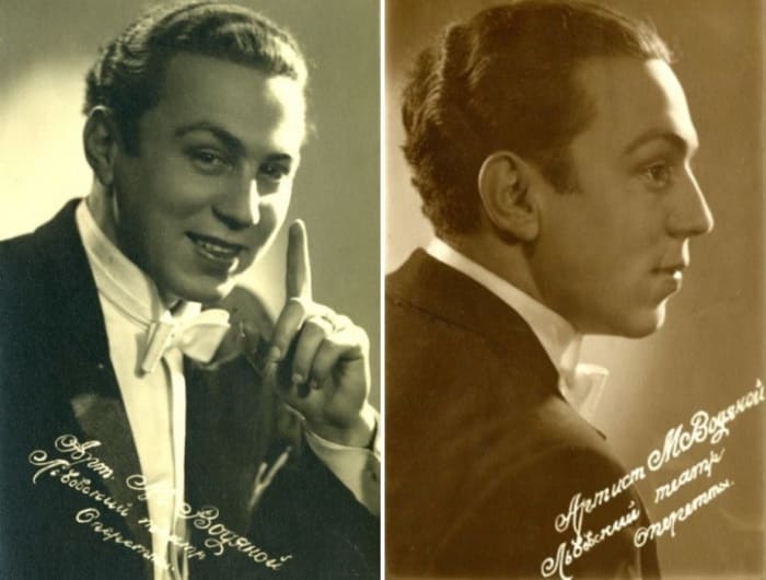 Михаил Водяной в молодые годы | Фото: kinoistoria.ru и kino-teatr.ru Михаил Водяной в молодые годы | Фото: kinoistoria.ru и kino-teatr.ru