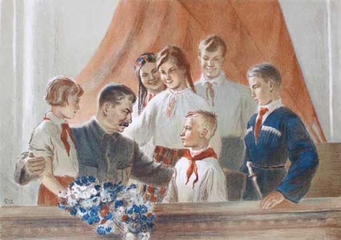 Сталин и дети. Сталин и дети.