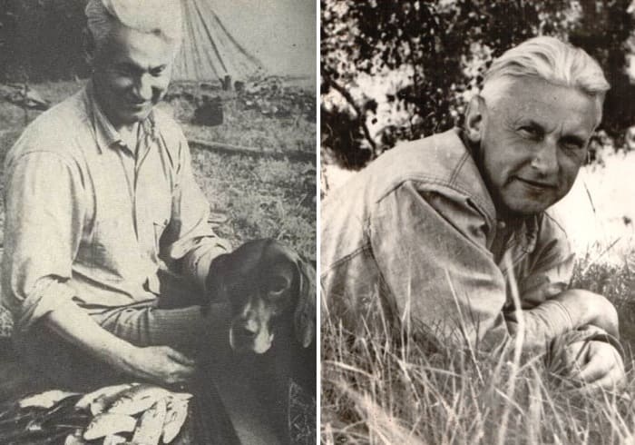 Писатель на отдыхе | Фото: chtoby-pomnili.com и redkino-online.ru Писатель на отдыхе | Фото: chtoby-pomnili.com и redkino-online.ru