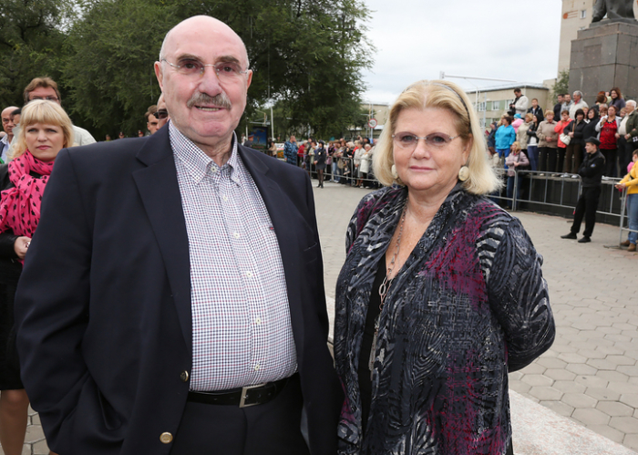 Ирина Муравьева и Леонид Эйдлин. / Фото: www.overgraph.ru