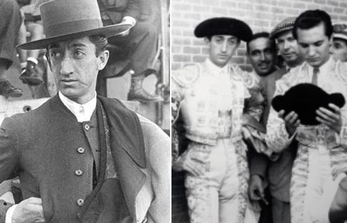 Манолете и Домингин перед *дуэлью* | Фото: liveinternet.ru и hemingway-lib.ru