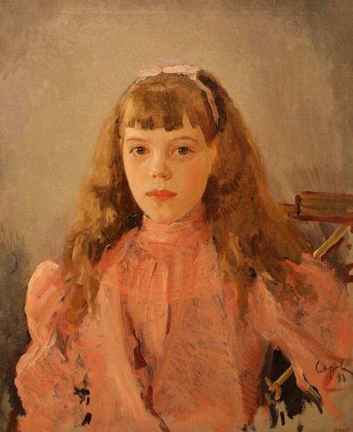 Портрет великой княжны Ольги Александровны в детстве. (1893). Государственный Русский музей. Автор: Валентин Серов. | Фото: livejournal.com.