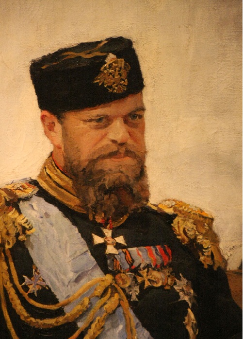  Портрет императора Александра III с рапортом в руках. (1900). Фрагмент. Государственный Русский музей. Автор: Валентин Серов. | Фото: livejournal.com.