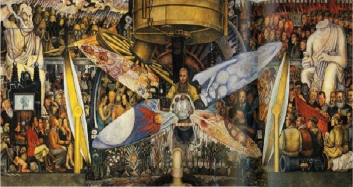 «Огненный крестоносец кисти» Диего Ривера: Грандиозный скандал вокруг фрески, не утихающий более 80 лет