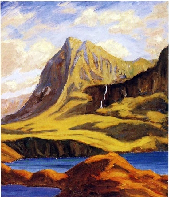 Горы возле Локмора. Шотландия. Автор: Уинстон Черчилль. | Фото: liveinternet.ru. Горы возле Локмора. Шотландия. Автор: Уинстон Черчилль. | Фото: liveinternet.ru.