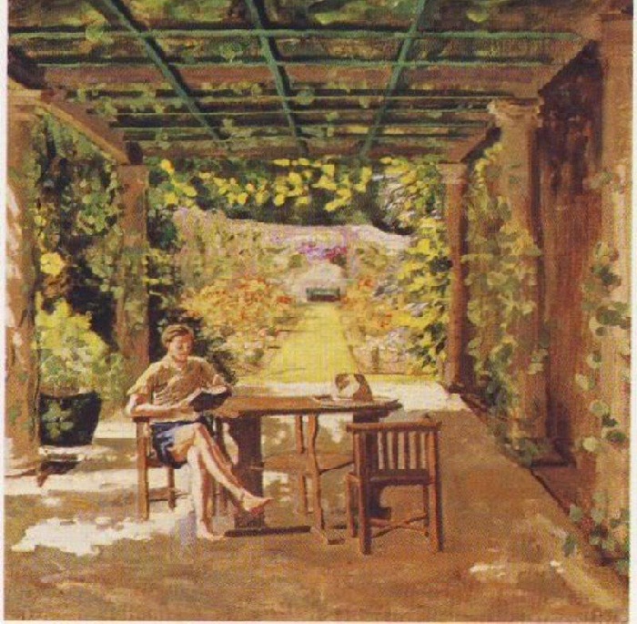 Рандольф Черчилль за чтением. | Фото: liveinternet.ru. Рандольф Черчилль за чтением. | Фото: liveinternet.ru.