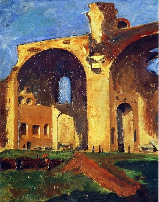 Живопись Уинстона Черчилля. | Фото: livejournal.com. Живопись Уинстона Черчилля. | Фото: livejournal.com.