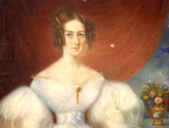 Неизвестный художник. Портрет Эмилии Карловны Мусиной-Пушкиной, 1844 | Фото: ljrate.ru