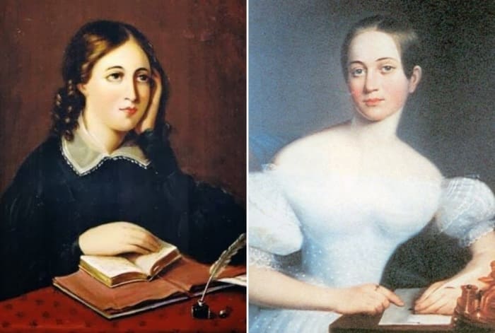 Неизвестный художник. Портреты Авроры и Эмилии Шернваль | Фото: liveinternet.ru