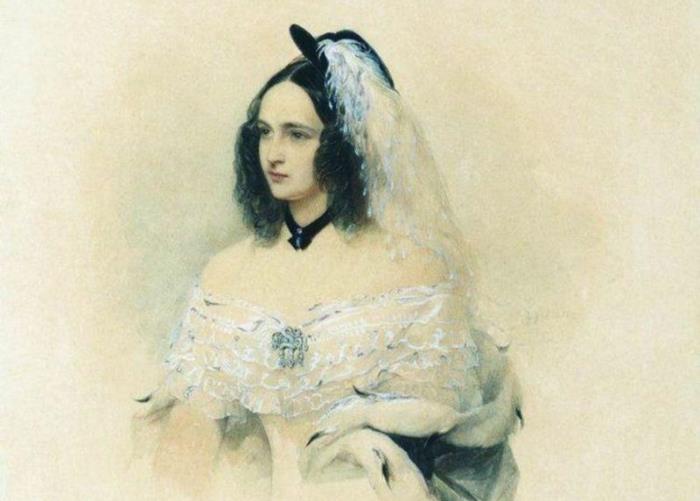 В. Гау. Н. Н. Пушкина, урожденная Гончарова, 1842 | Фото: liveinternet.ru