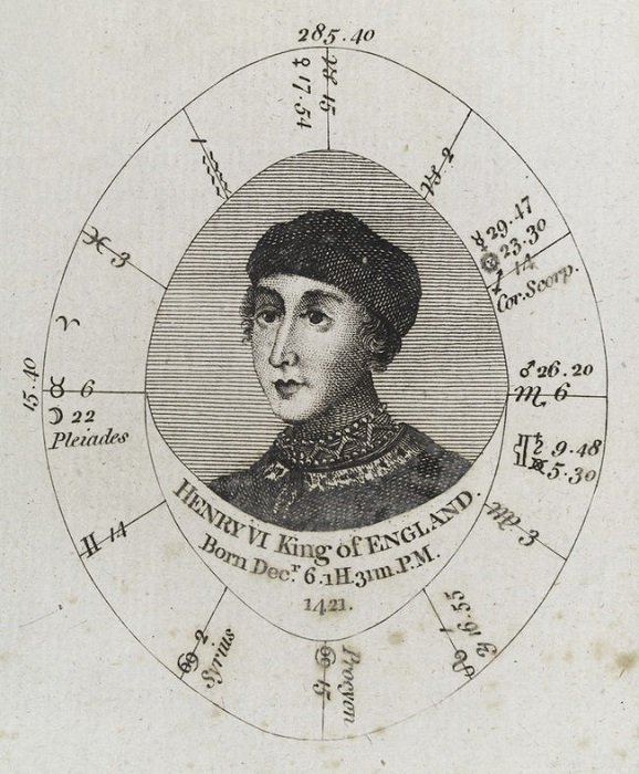 Гороскоп Генриха VI. | Фото: ranker.com.