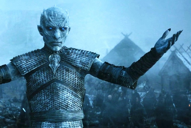 Король ночи, руководящий армией зомби. Кадр из телесериала «Игра престолов». | Фото: kp.ua. Король ночи, руководящий армией зомби. Кадр из телесериала «Игра престолов». | Фото: kp.ua.