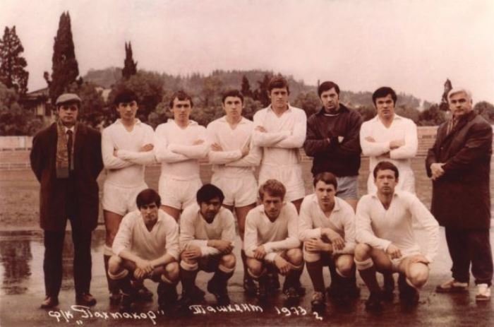 Футбольный клуб *Пахтакор*, 1973 | Фото: alisheraminov.ru Футбольный клуб *Пахтакор*, 1973 | Фото: alisheraminov.ru