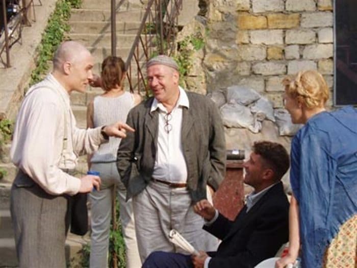 Андрей Краско на съемках своего последнего фильма – *Ликвидация*, 2006 | Фото: kino-teatr.ru