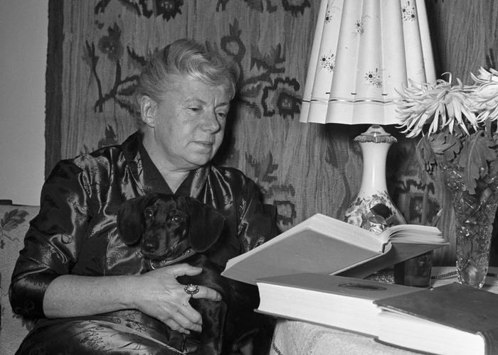 Поэтесса Вера Инбер. 01.01.1955 г./ Фото: godliteratury.ru Поэтесса Вера Инбер. 01.01.1955 г./ Фото: godliteratury.ru