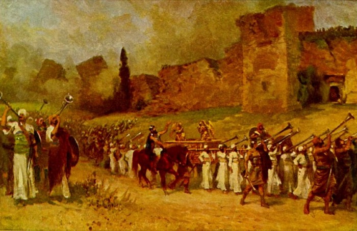 У стен Иерихона. У стен Иерихона.