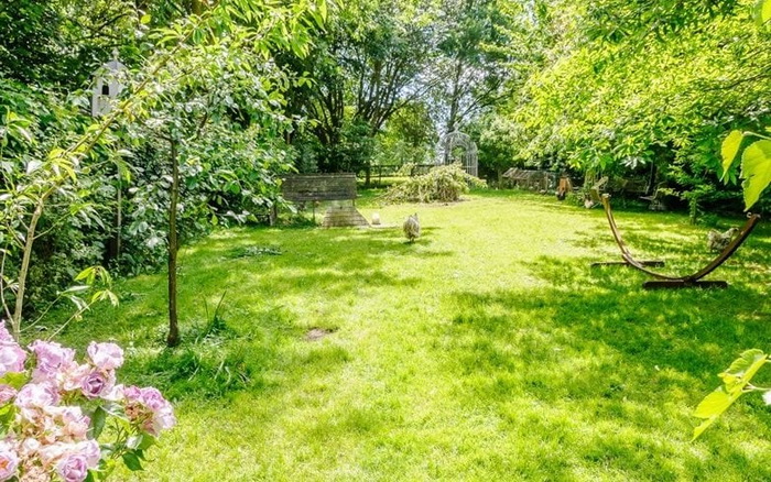 Зеленый сад - украшение особняка. Зеленый сад - украшение особняка.