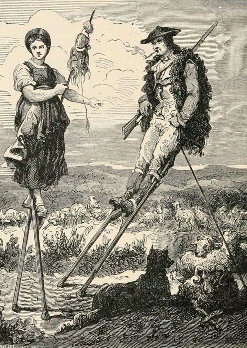 Свидание на ходулях.