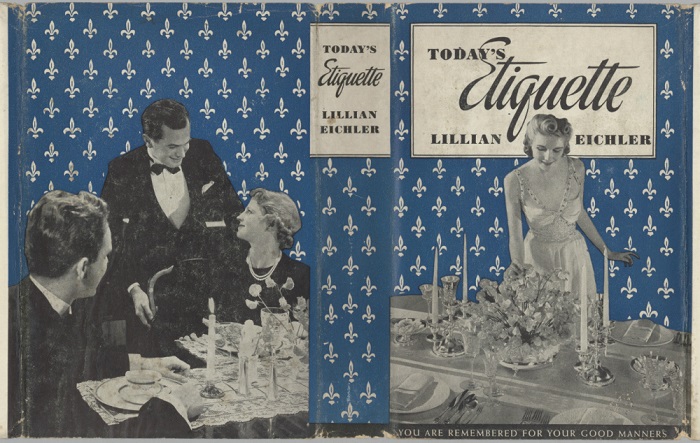 Обложка книги об этикете. | Фото: messynessychic.com. Обложка книги об этикете. | Фото: messynessychic.com.