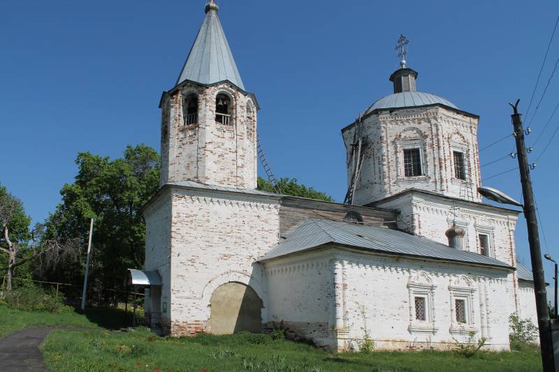 Церковь из русской глубинки