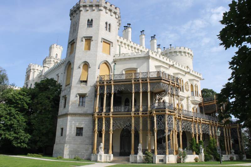 Замки Чехии: замок Глубока (часть первая)