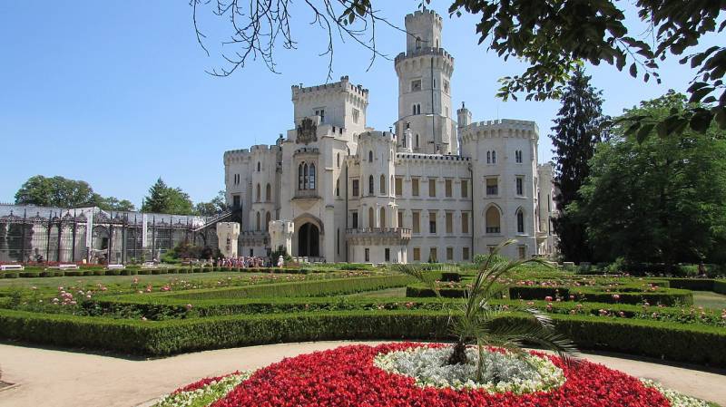 Замки Чехии: замок Глубока (часть первая)