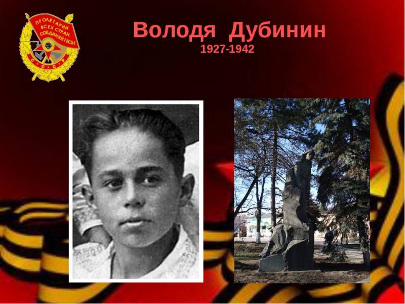 Володя Дубинин - юный герой советского Крыма