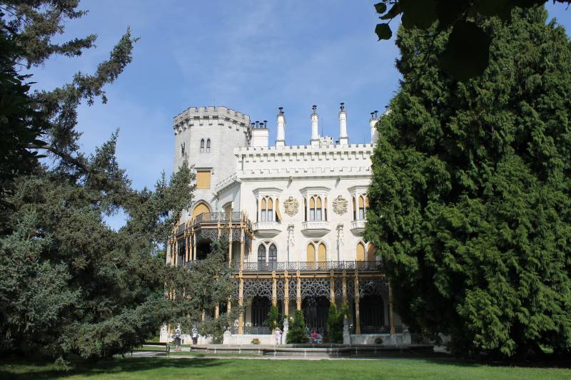 Замки Чехии: замок Глубока (часть первая)