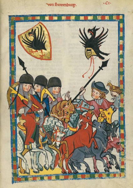 Манесский кодекс – как иллюстративный источник по истории рыцарского снаряжения начала XIV века