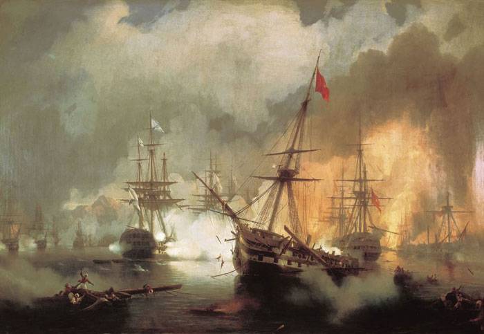 190 лет назад русская эскадра уничтожила турецко-египетский флот в Наваринском сражении
