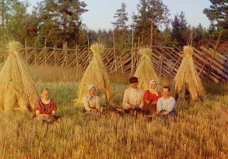 Первые цветные фотографии Империи. Рождение цветной фотосъемки