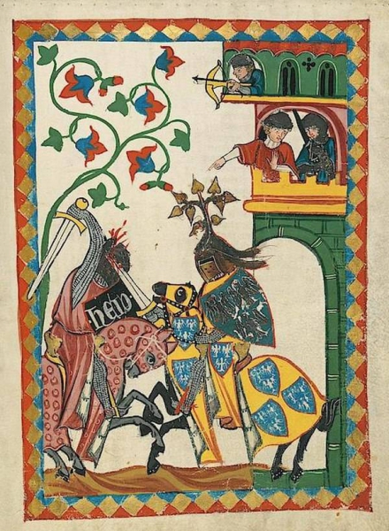 Манесский кодекс – как иллюстративный источник по истории рыцарского снаряжения начала XIV века