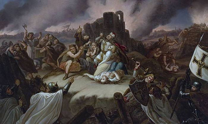 Сожжём себя, но не сдадимся немцам. Страшная история замка самоубийц